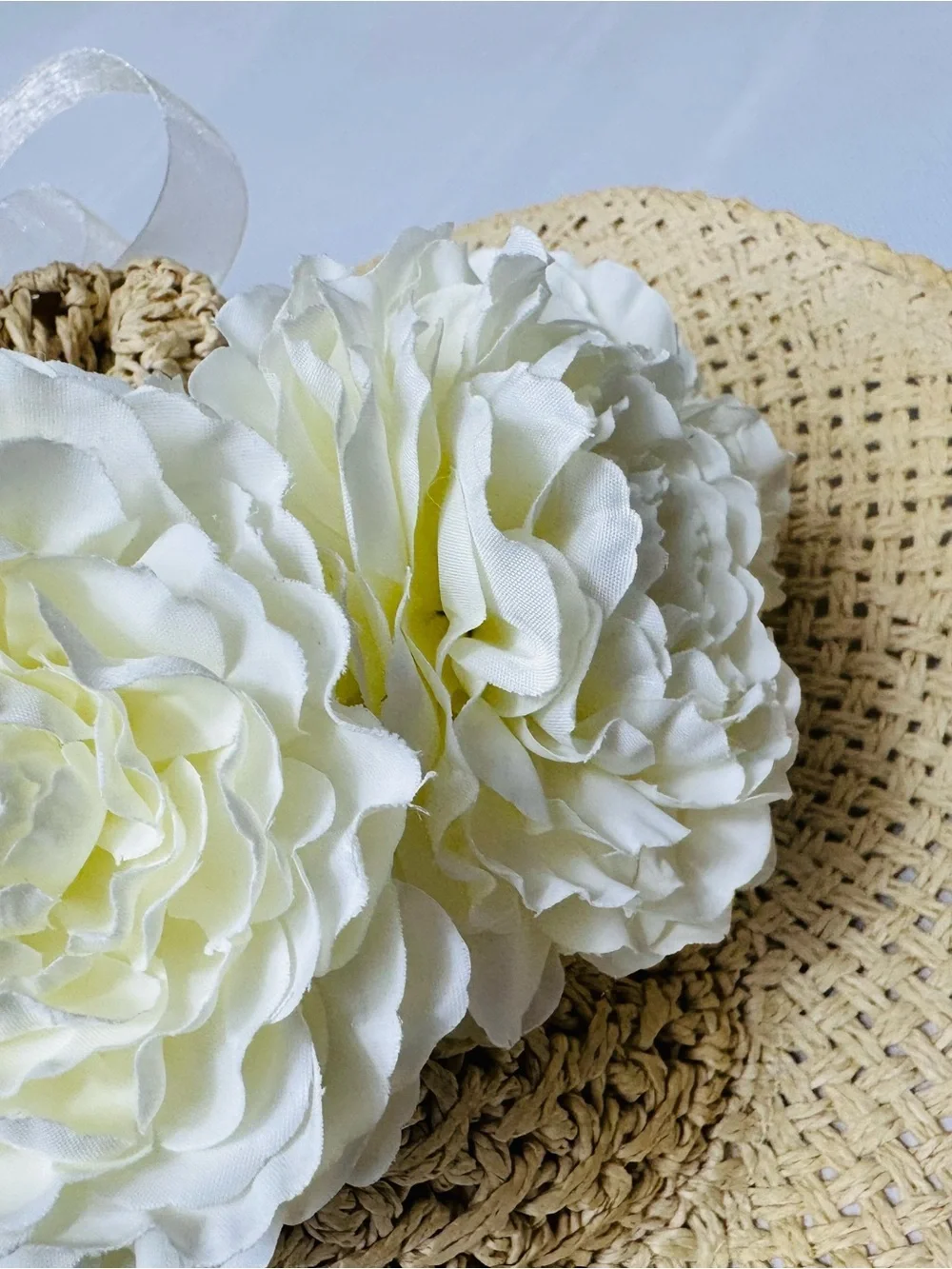 Ivory Floral Crown Headband